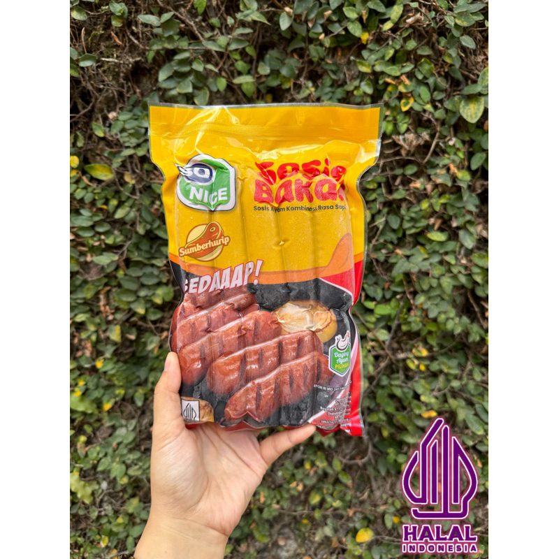 

SOSIS BAKAR SEDAAAP SONICE 500gr