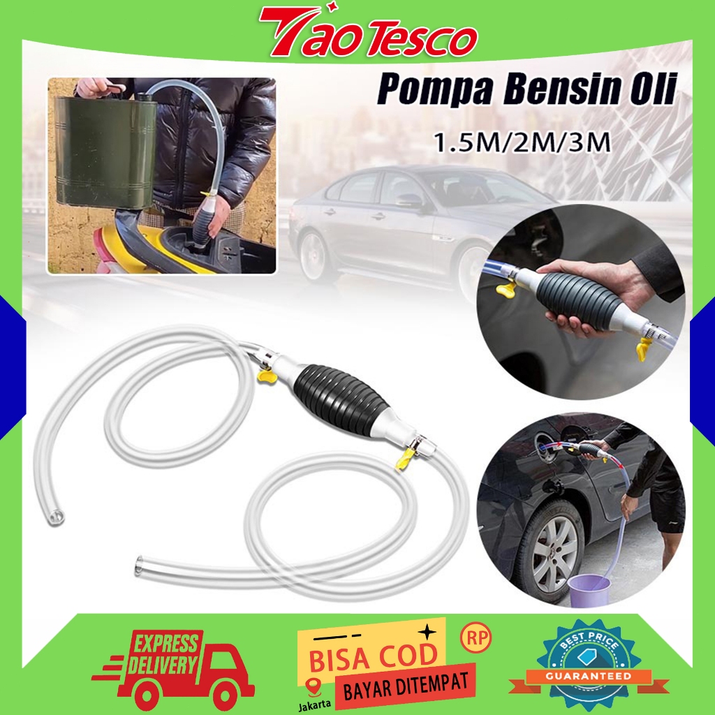 Pompa Bensin Manual Alat / Transfer Pump Alat / Pompa Tangan Penyedot Sedot Air Minyak Bensin Solar 