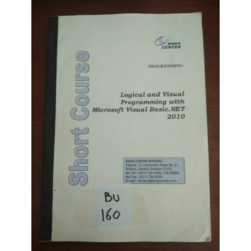 

SHORT COURSE (BU160)