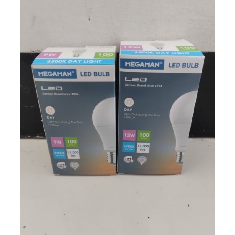 Megaman Lampu Led Sensor Cahaya 9W 12W