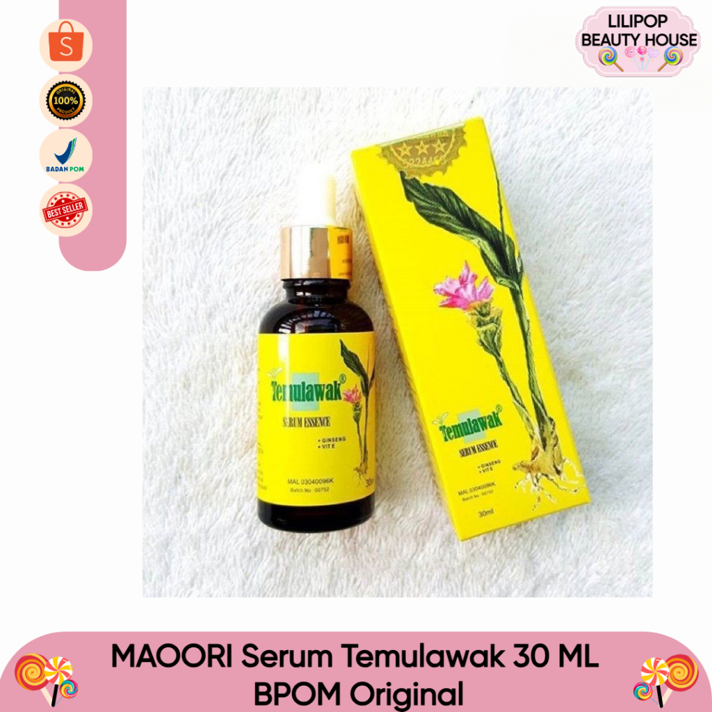 MAOORI Serum Temulawak 30 ML BPOM Original