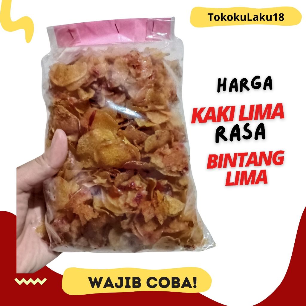 

Kering Kentang Balado Pedas Manis Gurih Lauk Makan Instan Kripik Kentang Asli