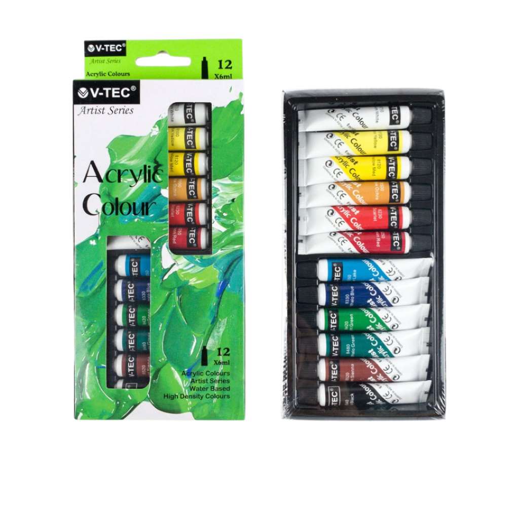 

Cat Akrilik V-Tec 12 Acrylic Colours VT-612/A