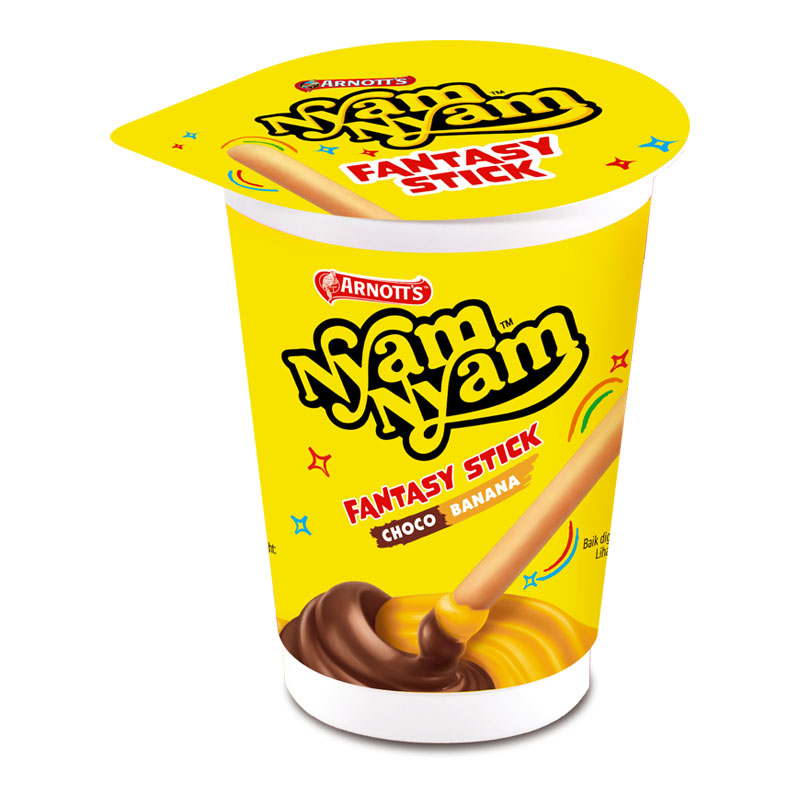 

NyamNyam Biskuit Stik Krim Cokelat Pisang 25 g