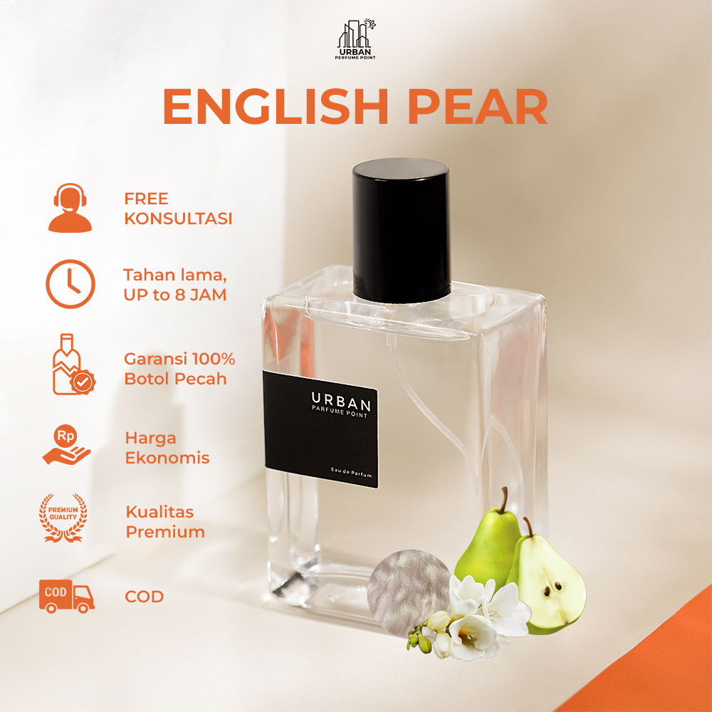 Urban Perfume Point - Inspired by Jomalone English Pear Parfum Cewek Tahan Lama Parfum Fruity Manis