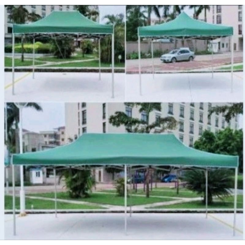 TENDA LIPAT UKURAN 3X6 SUPER PREMIUM TEBAL BESI 1,4 MM