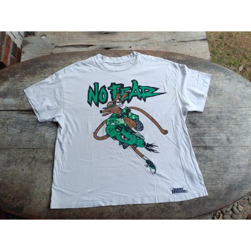 kaos second merk no fear