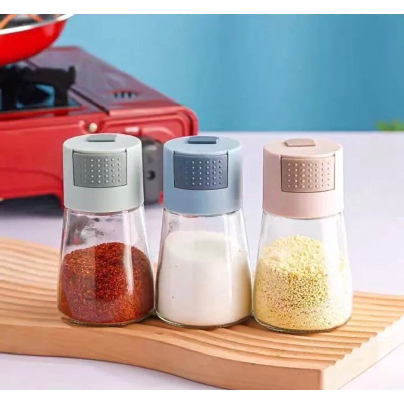 BOTOL  BUMBU DAPUR SEASONING PLASTIK SHAKER 200ml