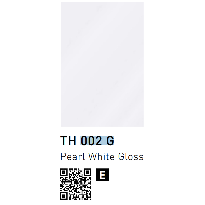 TACO HPL TH 002 G - PEARL WHITE GLOSS - SOLID - GLOSSY