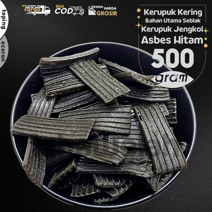 

Kerupuk Asbes Rasa Jengkol 500g by Lahawelah