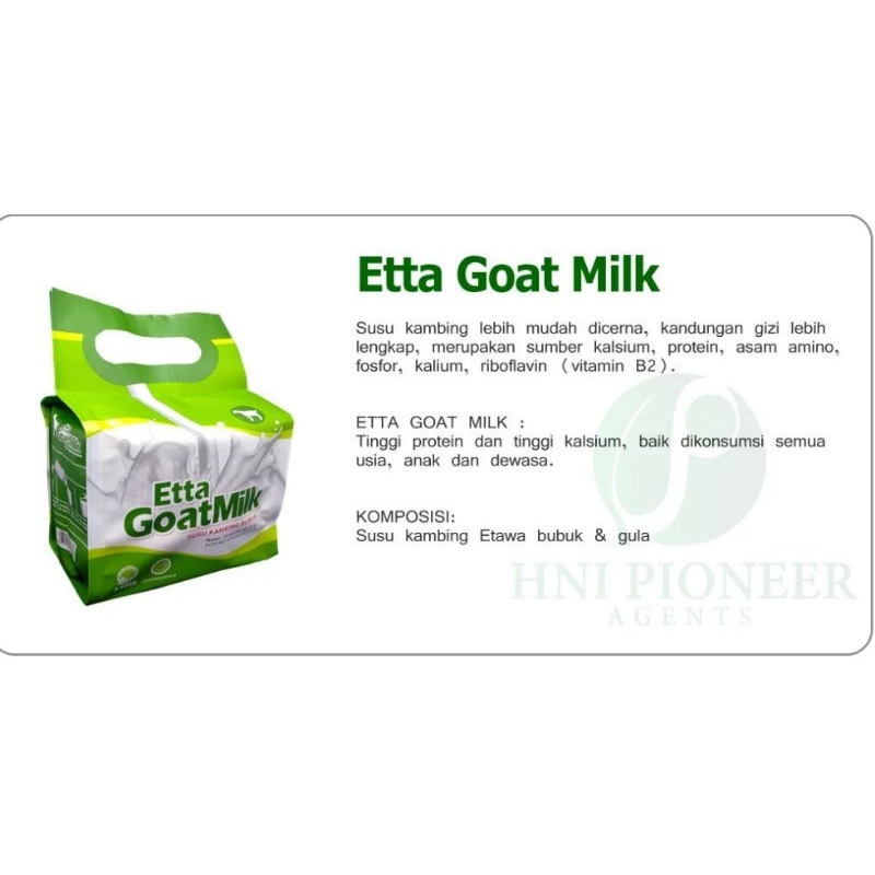 

[Malang] HNI/HPAI Susu Etta Goat Milk
