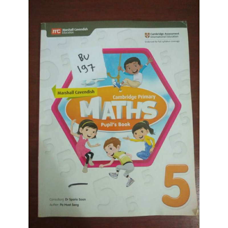 

MATHS PUPIL'S BOOK KELAS 5 SD (BU197)