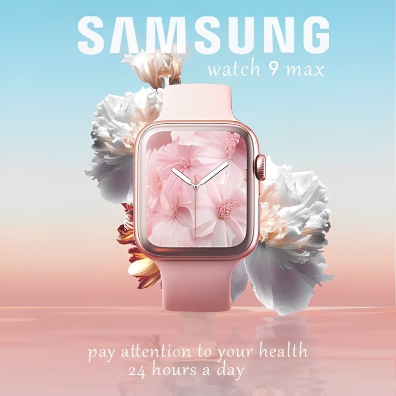 [️100%ORI COD ] Samsung SmartWatch S9 pro max Wanita pria Gps peta NFC tahan air Jam Pintar smartwat