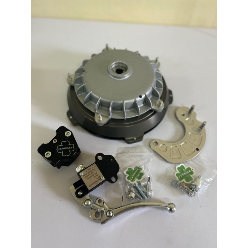 cakram depan vespa sprint super fork 3 Crimaz original