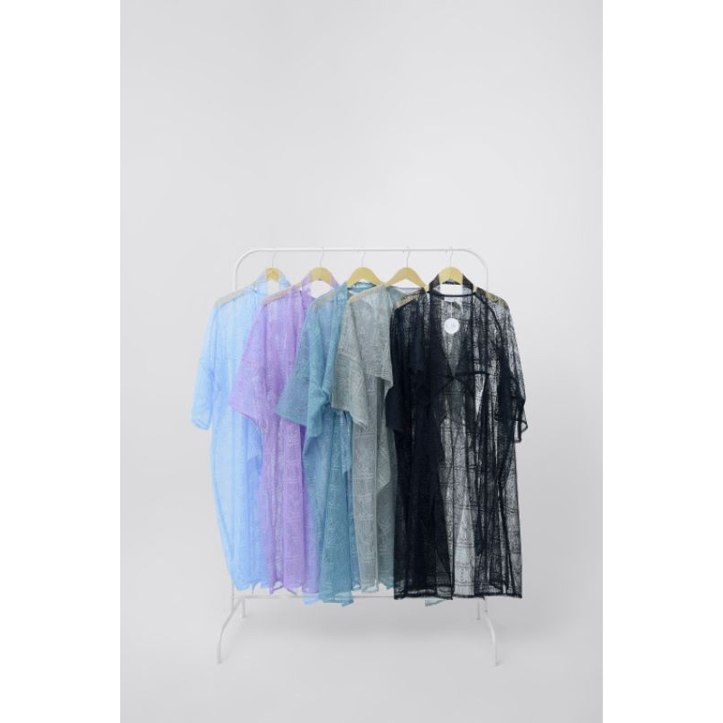 -Oshebyochierosi- Kamilia Outer Dengan tali ikatan di pinggang