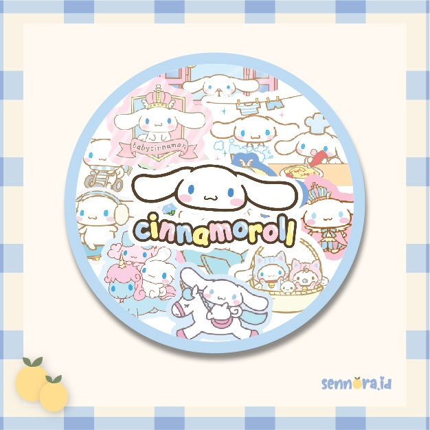 

Stiker sticker aesthetic Cinnamoroll satuan | Stiker laptop HP tumblr koper