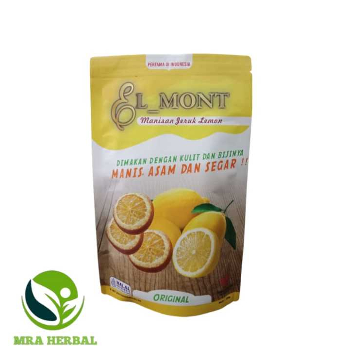 

El_Mont | El Mont Manisan Jeruk Lemon | Cemilan Sehat | Cemilan Jeruk Lemon | Fresh Manis Asam Segar - 1000gr