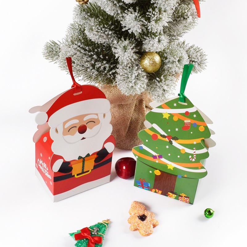 

Box Bingkisan | Goodie Bag | Box Hampers | Box Handle Santa Natal