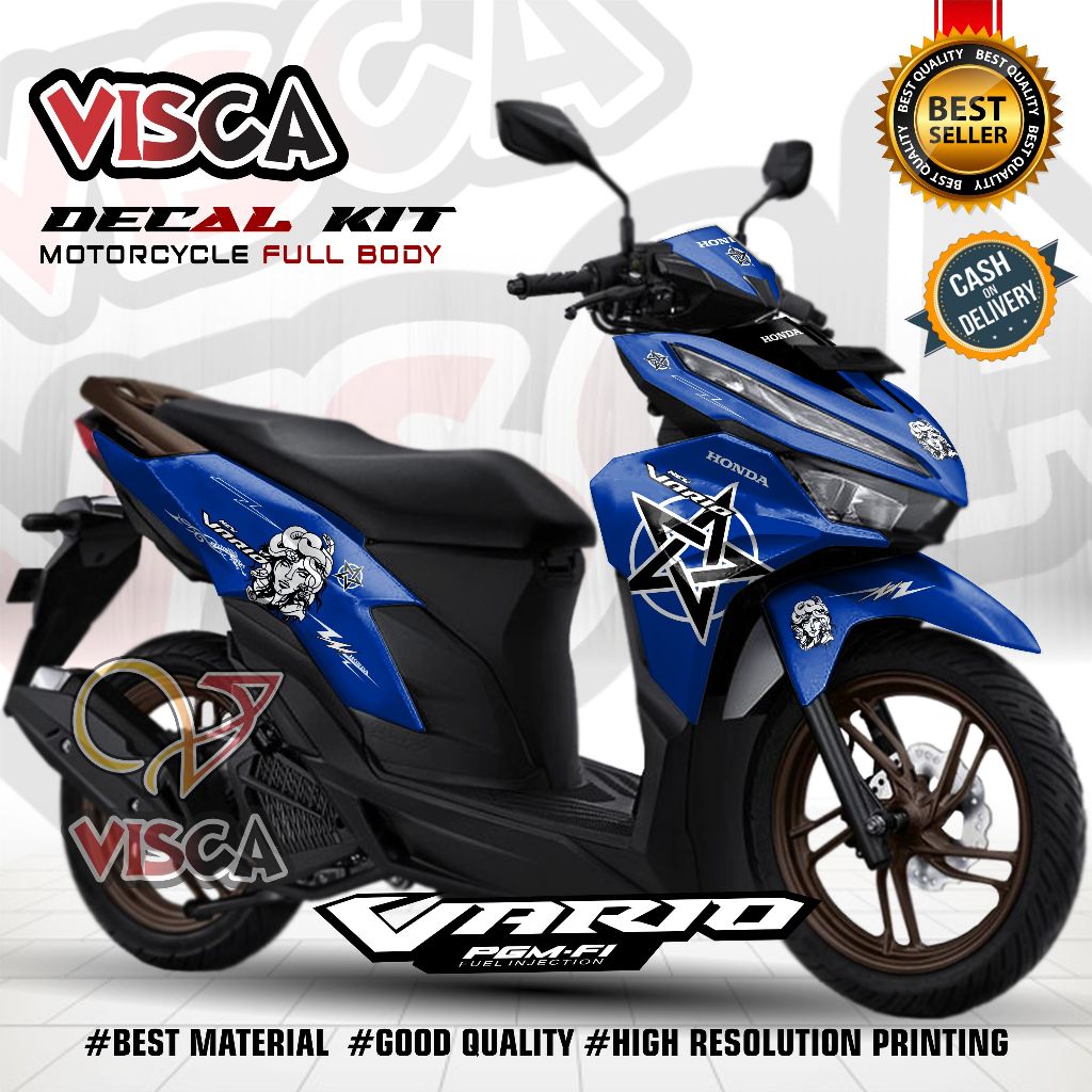 Decal Vario 125 New 2023 Striping Vario 125 New 2023 Stiker Vario 125 Variasi Medusa