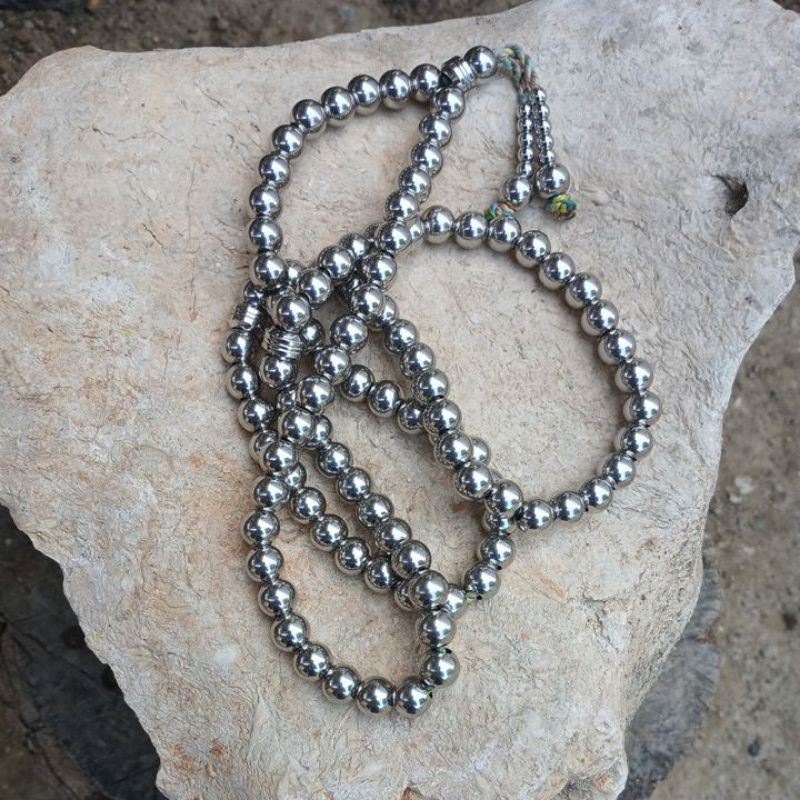 Tasbih Stainless Tasbih logam padat