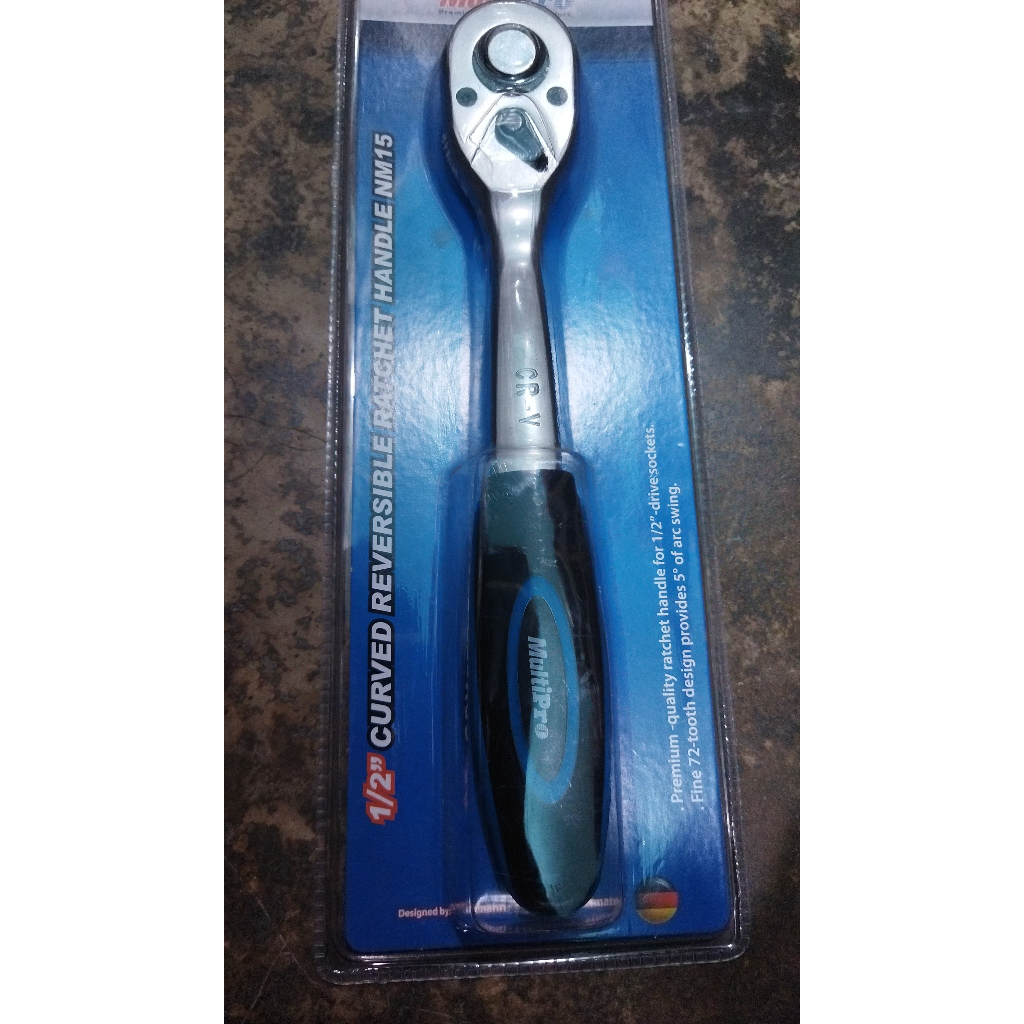 MULTIPRO ORIGINAL  RATCHET HANDLE 1/2 X 10 INCH/  GAGANG KUNCI SOK RACHET 1/2X10” / MULTIPRO GAGANG 