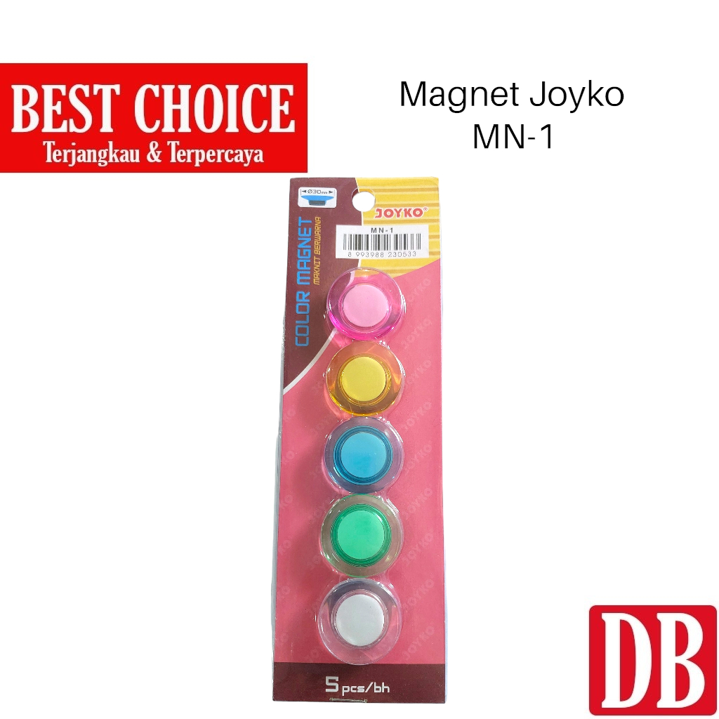 

Color Magnet / Magnet Berwarna Joyko MN-1 (1set)