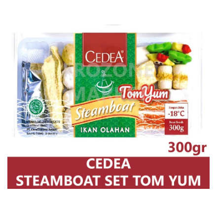 

Cedea Steambot Tom Yum Kemasan 300gr