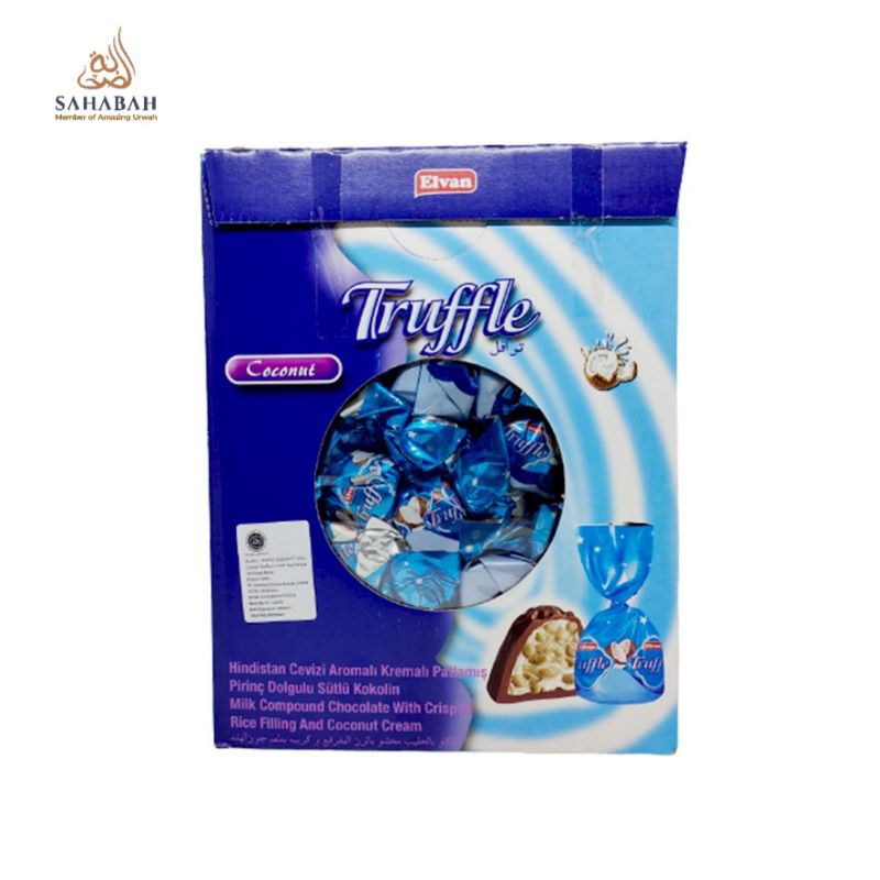 

coklat truffle kotak-cokelat Turkey khas arab 1,8 KG