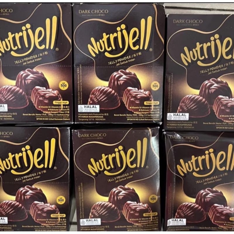 

NUTRIJELL DARK CHOCO 24 GR