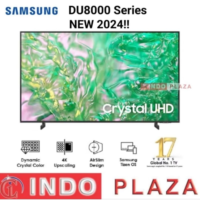 TV SAMSUNG 50 SMART 4K CRYSTAL UHD UA50DU8000 (KHUSUS MEDAN)