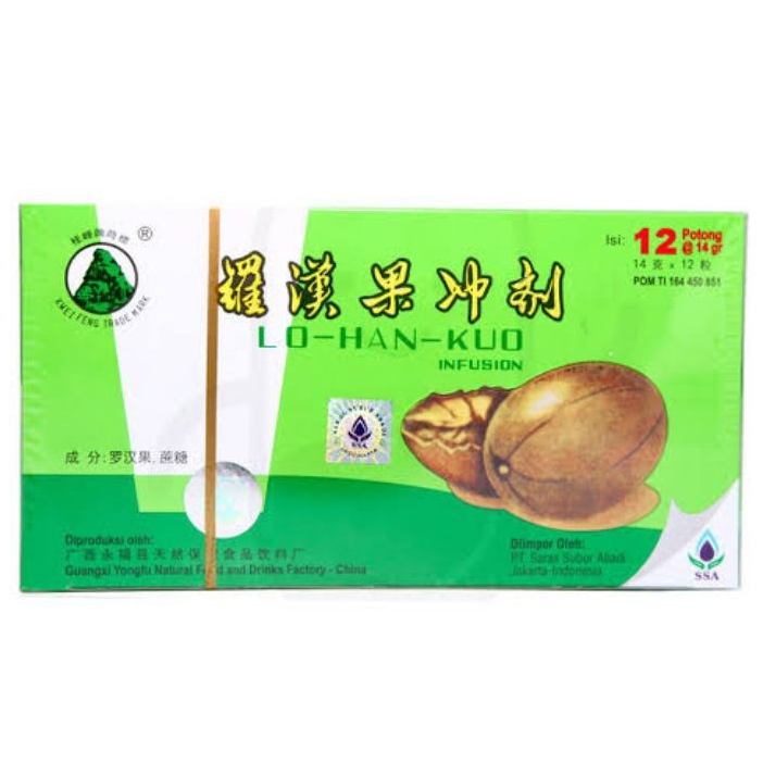 

KF Lo Han Kuo Infusion 168gr Kwei Feng Lohankuo Meredakan Panas Dalam