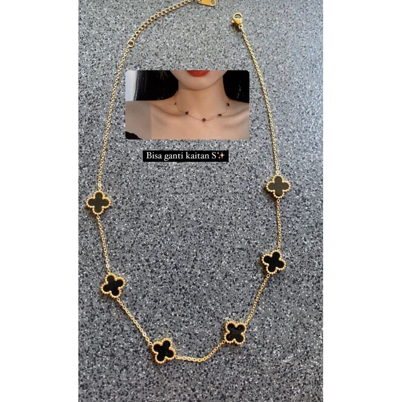 kalung vc hitam