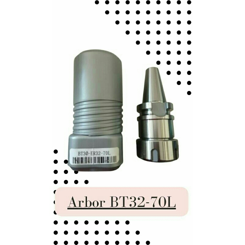 arbor bt30 untuk mesin cnc milling