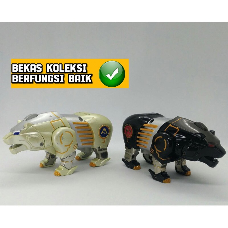 Dx Power Rangers Wild Force Hyakuju Sentai Gaoranger Bears Zord