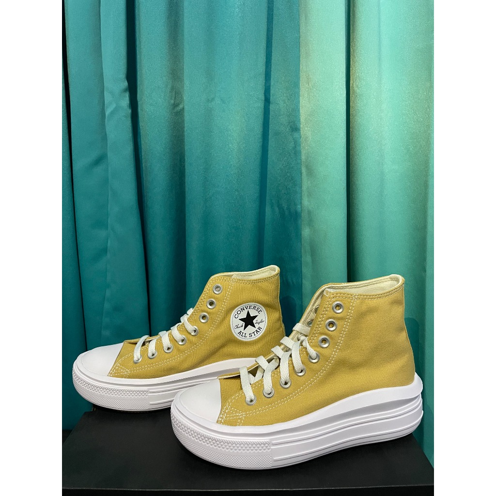 Converse CTAS Move Hi Dunescape/White A06897C Sepatu Wanita