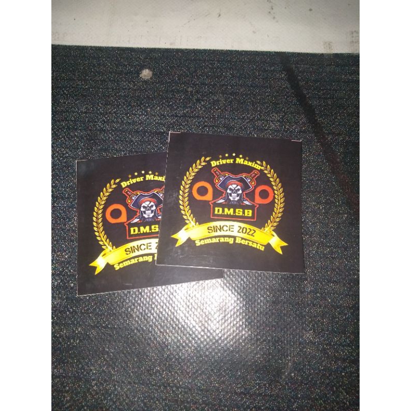 Stiker Costume Maxim | Promo