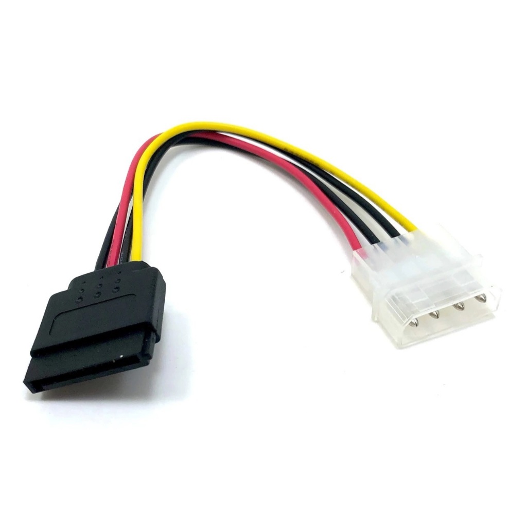 KABEL POWER SATA / Kabel Power Molex 4pin Male to Sata 15pin Female konverter