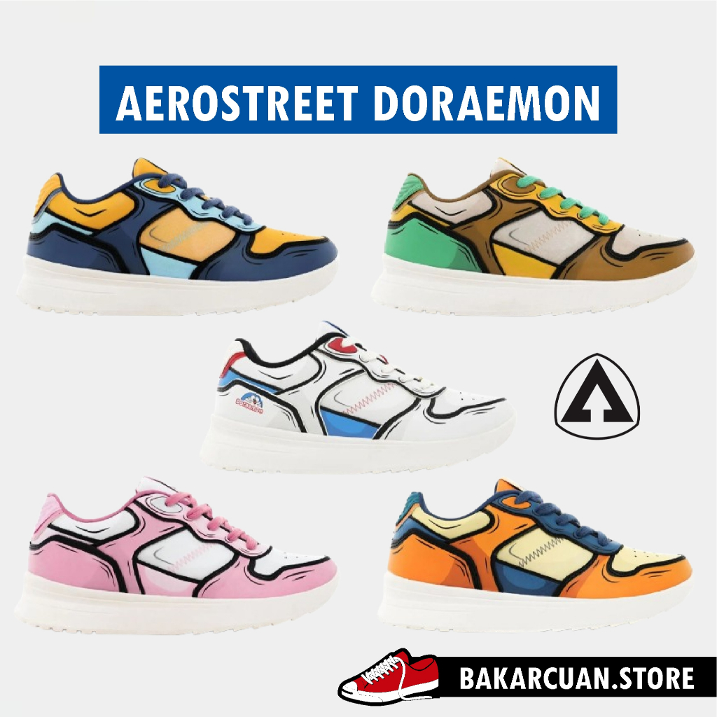 Aerostreet X Doraemon / Aerostreet Doraemon / Aerostreet X Nobita / Aerostreet Nobita / Aerostreet X