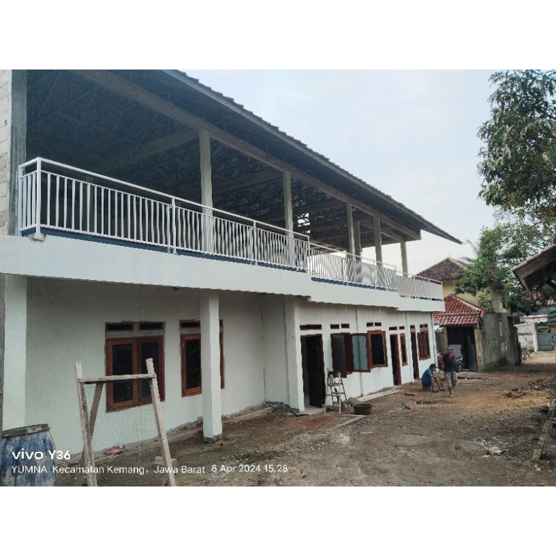 Pagar besi minimalis / railing tangga minimalis