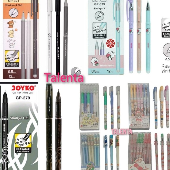 

PROMO SEMANGAT Pulpen Gel Hapus Shokyo 3 GP321 5mm 1 Lusin