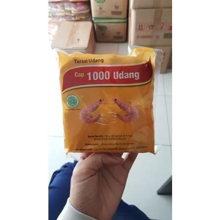 

Terasi Medan cap 1.000 udang