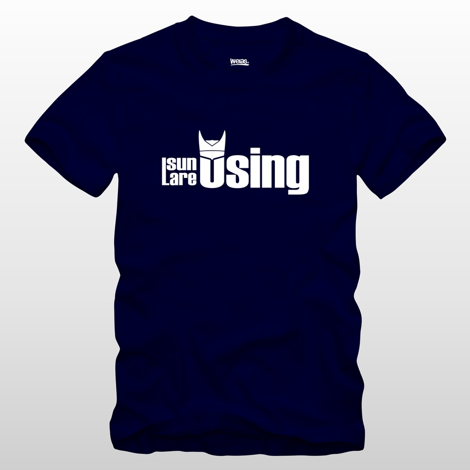 WELAS OFFICIAL X BANYUWANGI ISUN LARE OSING NAVY | T-shirt Pria | Kaos Pria | Unisex