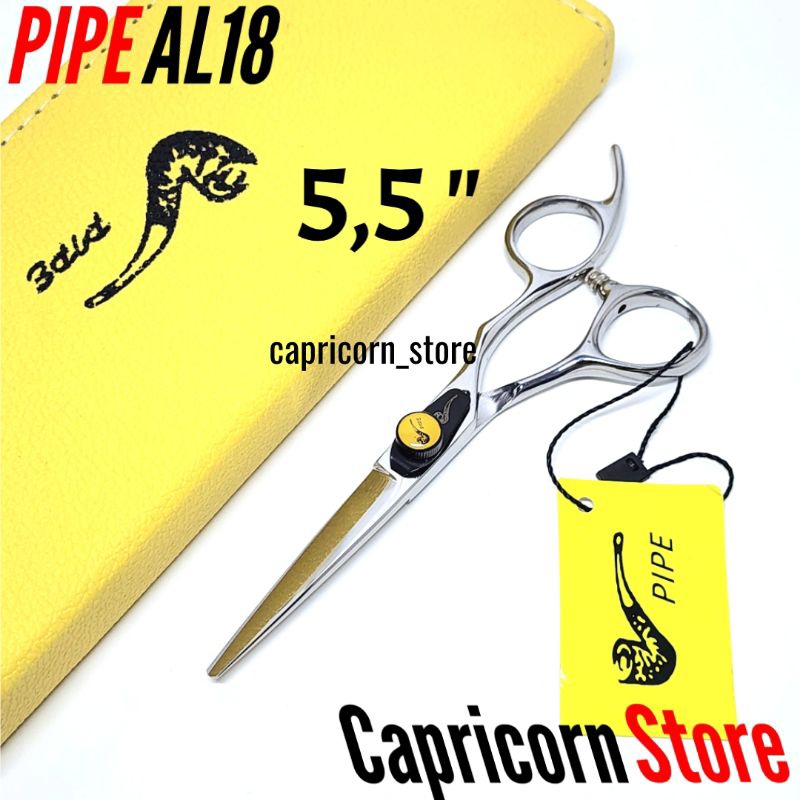 Gunting Rambut 5,5 inch Gunting Pipe Profesional Barber