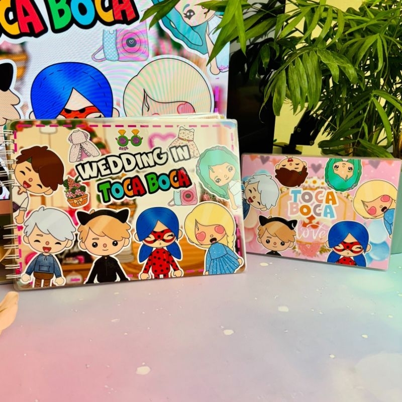 Paper Doll Toca Boca wedding|pernikahan toca boca