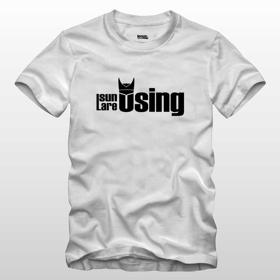 WELAS OFFICIAL X BANYUWANGI ISUN LARE OSING WHITE | Kaos | T-shirt | Lengan Pendek | Kaos Pria