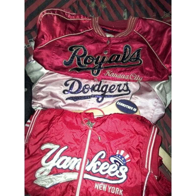 Varsity mlb satin