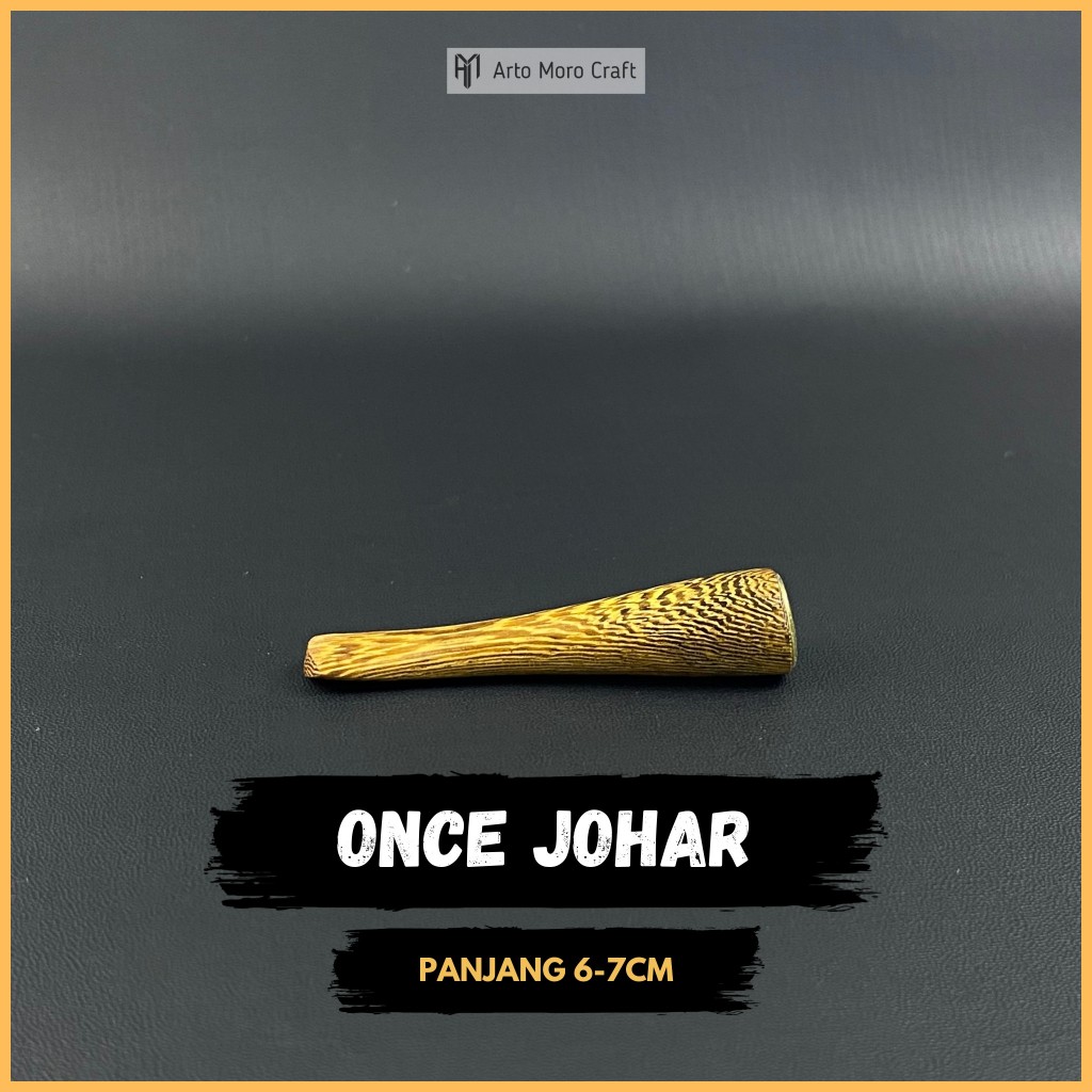 Once Cangklong Pipa Kayu Johar 6 cm Kualitas Super