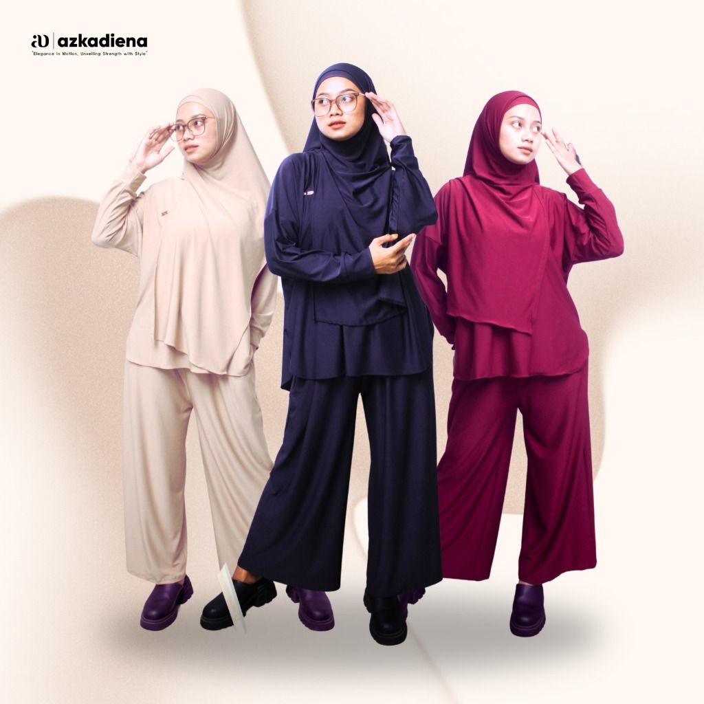 SETELAN KULOT WANITA KEKINIAN PEREMPUAN MODIS FASHION ONE SET WANITA HIJAB SETELAN WANITA HIJAB MUSL