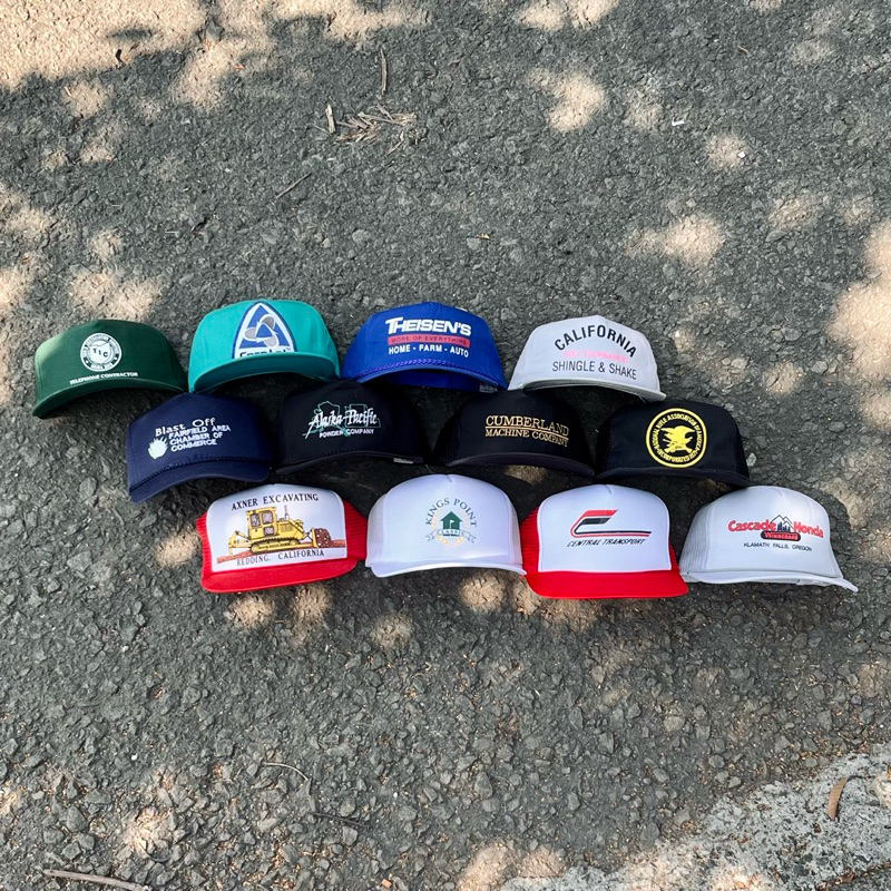 VINTAGE HAT, VINTAGE ROPEHAT, TOPI TALI KAPAL, TOPI GOLFER, TRUCKER HAT