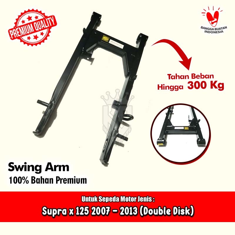 Swing Arm Garpu Capit Udang Honda Supra x 125 DD Double Disk 2006 - 2013 KVL